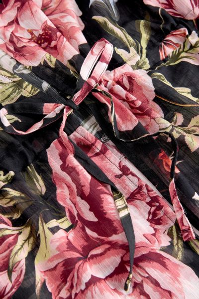 Next Blusenkimono Maxi-Cover-up mit Bindegürtel aus günstig online kaufen