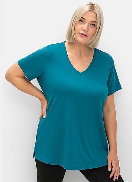 Sheego Trainingsshirt Funktionsshirt günstig online kaufen