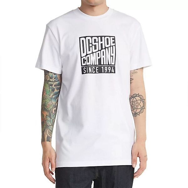 Dc Shoes 94 Boilt Kurzärmeliges T-shirt L White günstig online kaufen