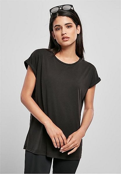 URBAN CLASSICS Rundhalsshirt Ladies Modal Extended Shoulder Tee Damen T-Shi günstig online kaufen
