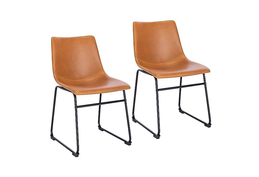 SVITA Esszimmerstuhl HARRY (Set), Schalenstuhl, Kufengestell, 2 Stück, ohne günstig online kaufen