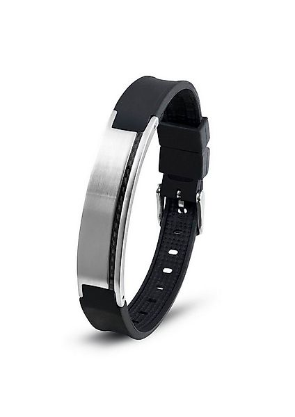 Lunavit Armband Lunavit Silikon Magnetarmband Carbo Strip günstig online kaufen