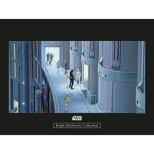 Komar Wandbild Star Wars Classic RMQ Prison Elevat Star Wars B/L: ca. 40x30 günstig online kaufen
