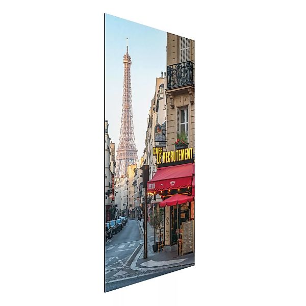 Alu-Dibond Bild Straße von Paris günstig online kaufen