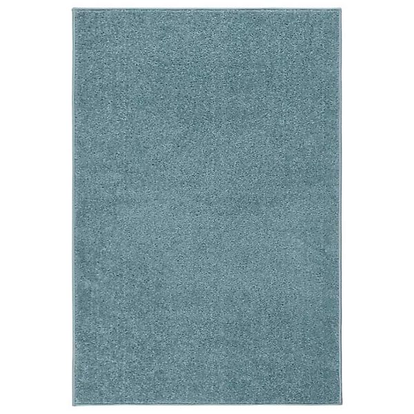Vidaxl Teppich Kurzflor 160x230 Cm Blau günstig online kaufen