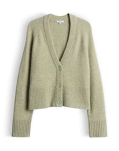 OPUS Cardigan DASSI aus Alpaka Wollmix V-Ausschnitt, weicher Griff, flausch günstig online kaufen