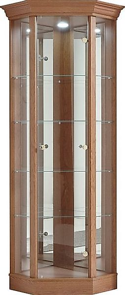 fif möbel Vitrine TRIO Eckvitrine/Glasvitrine 1x günstig online kaufen