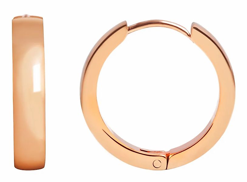 Adelia´s Klappcreolen "Damen Ohrringe – Klappcreole aus Edelstahl" Ideal al günstig online kaufen