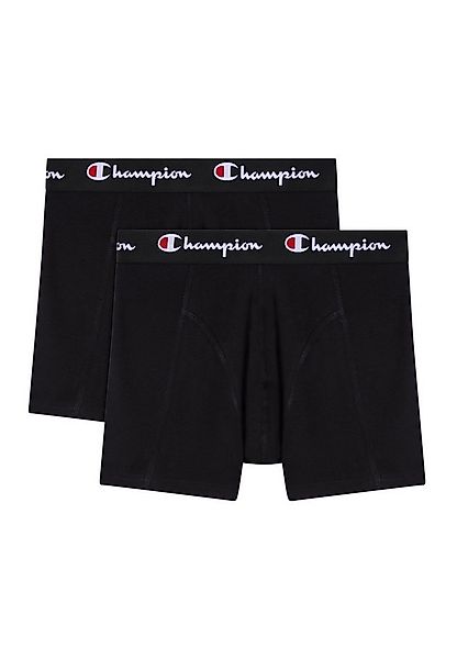 Champion Boxershorts (Packung, 2-St) Figurbetonte Passform, elastisches Mat günstig online kaufen