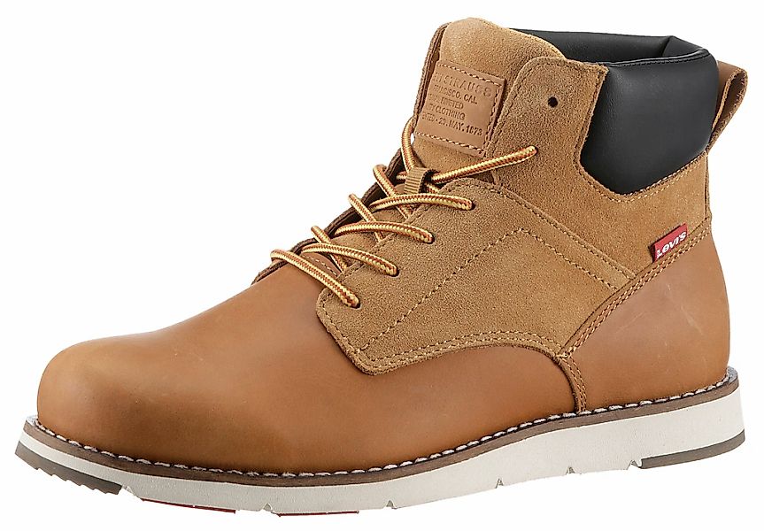 Levis Schnürboots "JAX PLUS", Casualmode, Schnürer mit rotem Label und Logo günstig online kaufen