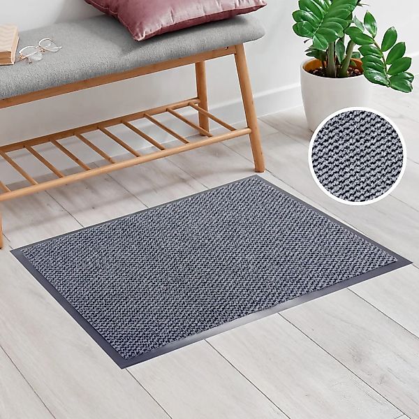 OTTO home Fußmatte "Tarron, für Hausflur und Eingangsbereiche" rechteckig 5 günstig online kaufen