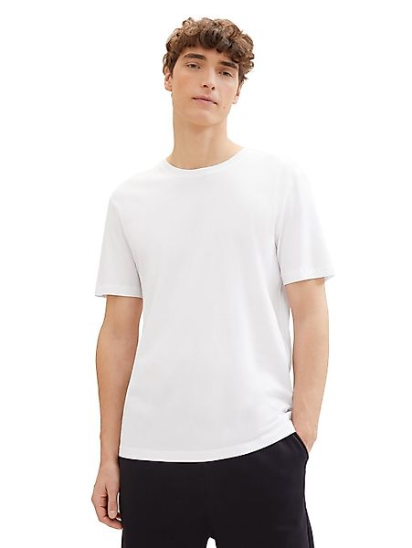 TOM TAILOR Denim T-Shirt Packung, 3 Stk. günstig online kaufen