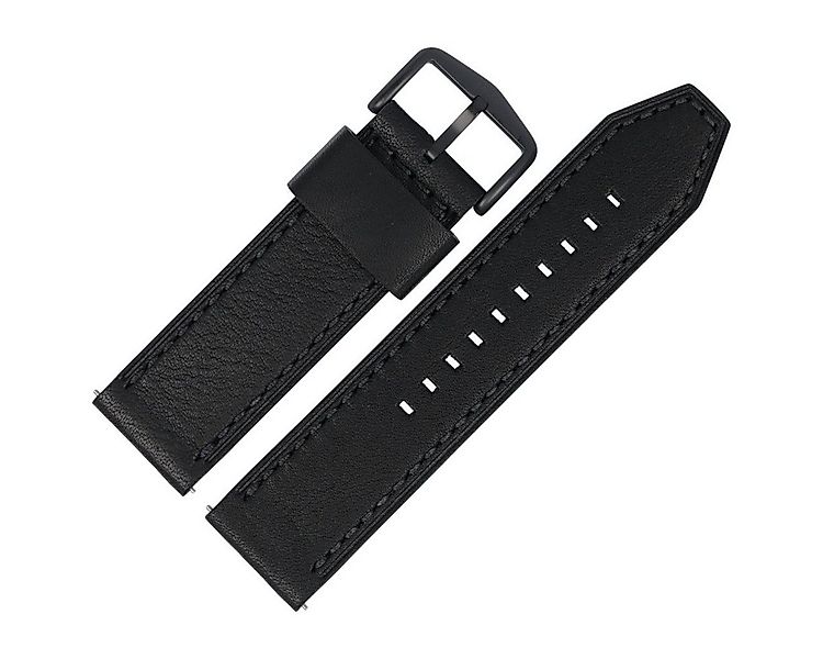 Fossil Uhrenarmband 24mm Leder Schwarz JR-1354 LB-JR1354 günstig online kaufen