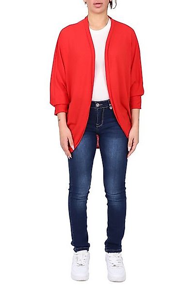 malito more than fashion Cardigan 6197 Fledermaus Jäckchen Oversize günstig online kaufen