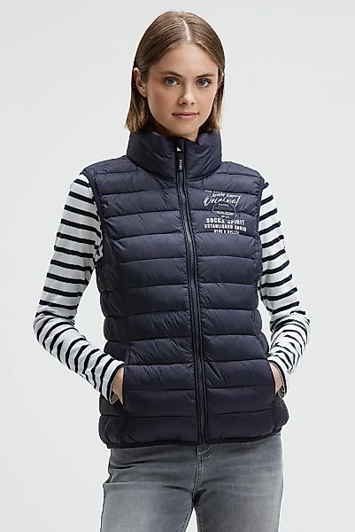 SOCCX Steppweste mit elastischem Saumabschluss günstig online kaufen