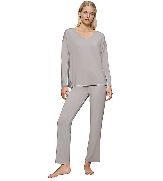 Triumph Pyjama Timeless Sensuality PK LSL (2 tlg) atumgsaktiv und weich günstig online kaufen