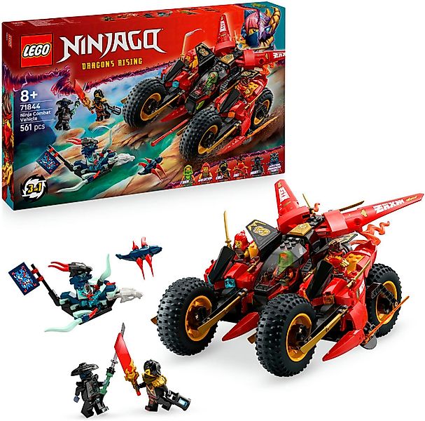 LEGO® Ninja-Actionflitzer (71844), LEGO Ninjago Konstruktionsspielsteine, ( günstig online kaufen