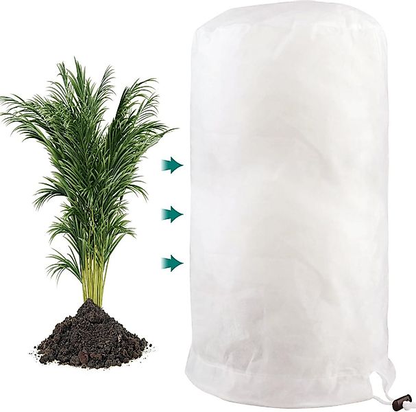 FELIXLEO Winterschutzhaube 80x100cm Winterschutz für Kübelpflanzen Frostsch günstig online kaufen
