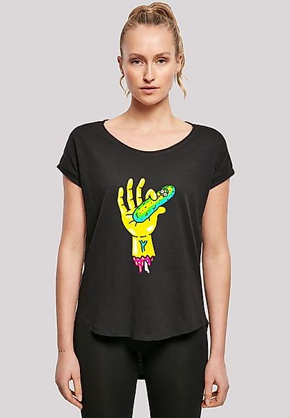 F4NT4STIC T-Shirt Rick and Morty Pickle Hand Print günstig online kaufen