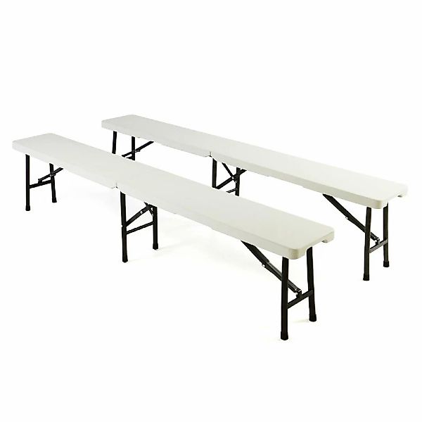 VCM Gartenstuhl "Set Klappbank Bierbank Camping faltbar klappbar" () günstig online kaufen