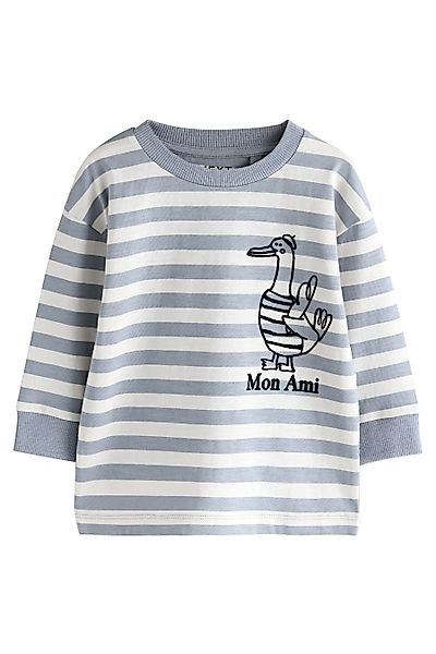 Next Langarmshirt Langarmshirt mit Rückenprint (1-tlg) günstig online kaufen