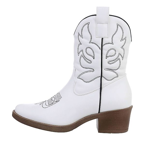 Ital-Design Damen Cowboyboots Western Westernstiefelette (83592463) günstig online kaufen