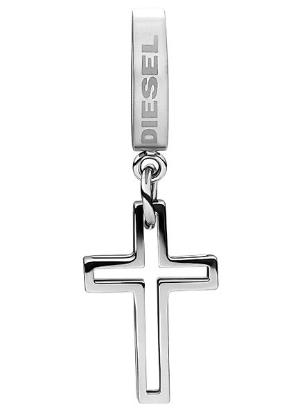 Diesel Single-Creole Schmuck Edelstahl Ohrschmuck Ohrringe günstig online kaufen