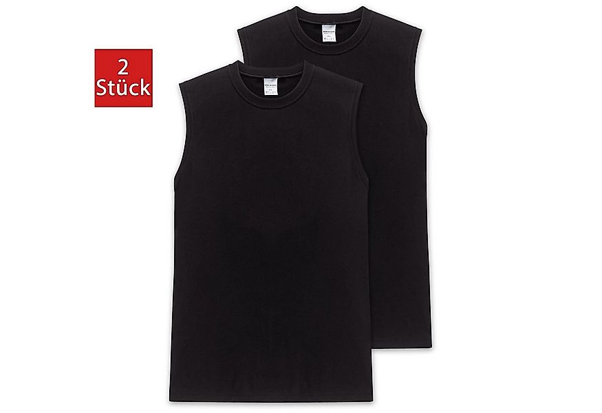 Schiesser Unterhemd Essentials (2-St) im schlichten Design günstig online kaufen