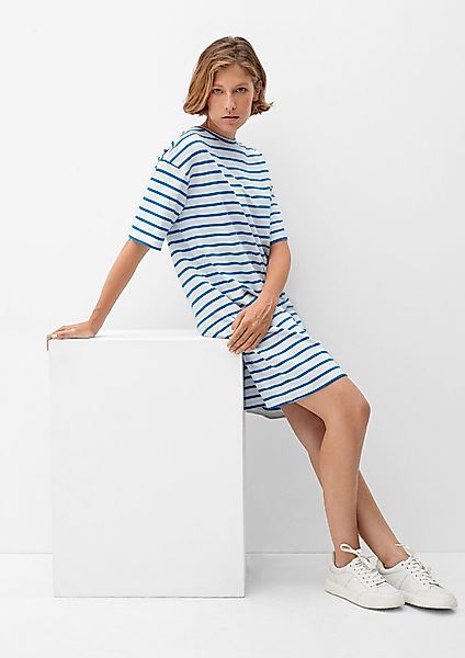 s.Oliver Minikleid Kleid Sweatkleid mit Streifen günstig online kaufen