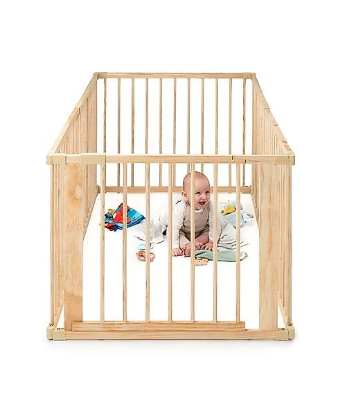 dibea Laufgitter Baby-Laufstall, Holz-Laufgitter (6-tlg), mit günstig online kaufen
