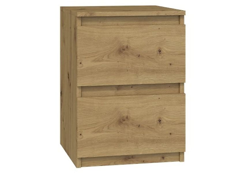Home Collective Nachttisch Nachtschrank mit 2 Schubladen Beistelltisch klei günstig online kaufen