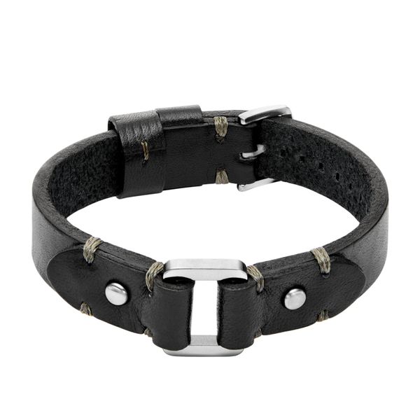 Fossil Armband Schmuck Geschenk Edelstahl Leder günstig online kaufen