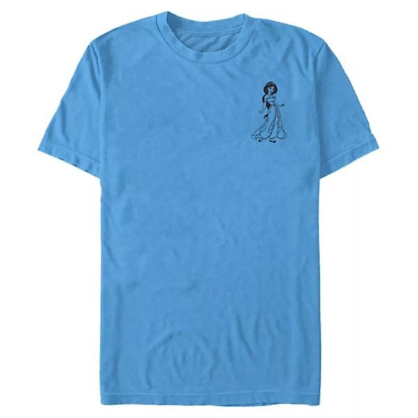 Disney - Aladdin - Jasmine Line - Männer T-Shirt günstig online kaufen