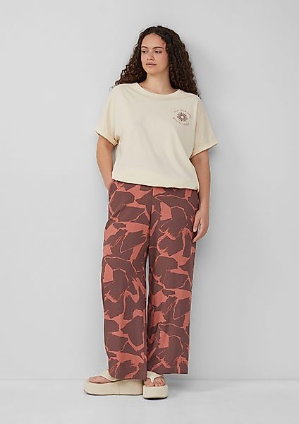 QS Stoffhose Hose aus Viskose mit günstig online kaufen
