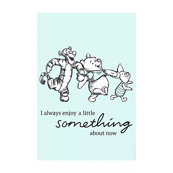 KOMAR Wandbild - Winnie Pooh Little Something - Größe: 50 x 70 cm mehrfarbi günstig online kaufen
