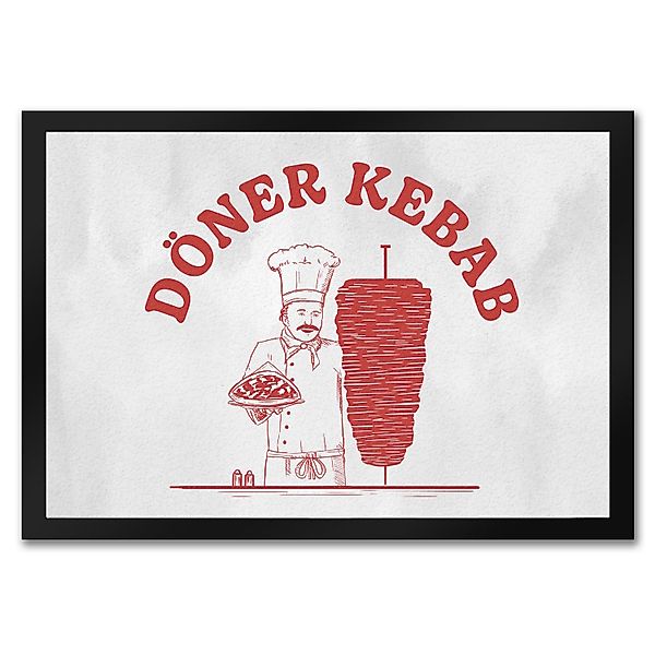 speecheese Fußmatte Döner Kebab witzige Fußmatte günstig online kaufen