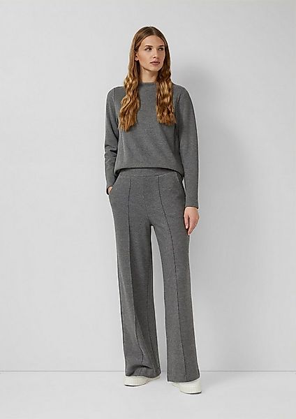 s.Oliver Chinos Hose Weiche Sweathose mit Biesen günstig online kaufen