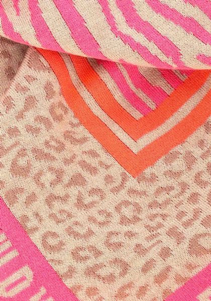 Zwillingsherz Dreieckstuch, mit geometrischem Muster günstig online kaufen