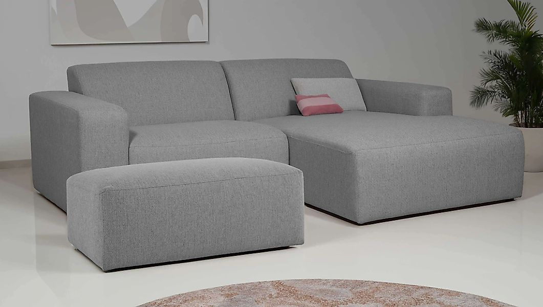 INOSIGN Ecksofa "Koa,228cm, L-Form, Modulsofa, Webstoff, Cord, Struktur, Ch günstig online kaufen