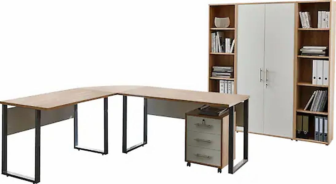 BMG Möbel Büromöbel-Set Tabor Office 3, günstig online kaufen