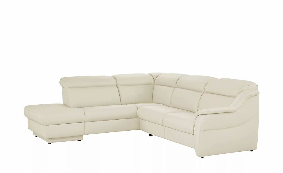 himolla Ecksofa Leder  9707 ¦ creme ¦ Maße (cm): B: 275 H: 84 T: 245.0 Pols günstig online kaufen