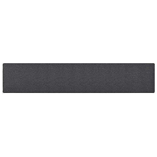 furnicato Läufer Teppichläufer Anthrazit 50x300 cm günstig online kaufen