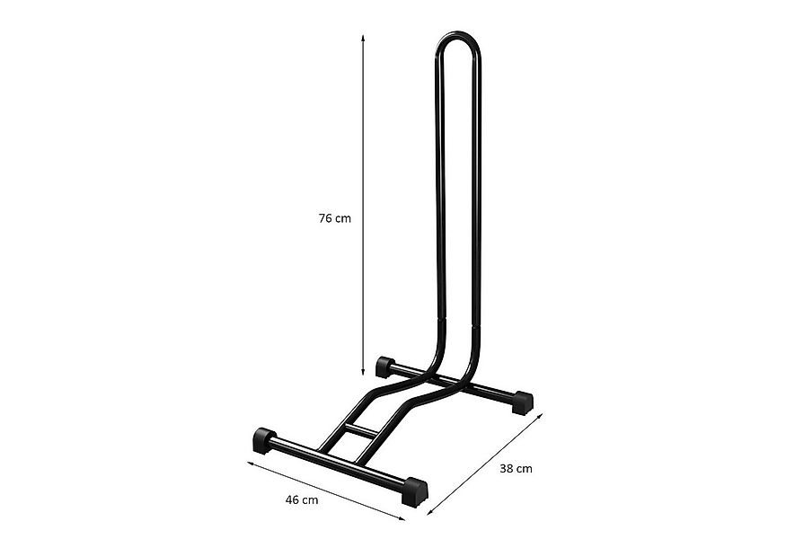 Wellgro Fahrradhalter 2 x Fahrradständer - Fahrradhalter - Stahl - sicherer günstig online kaufen