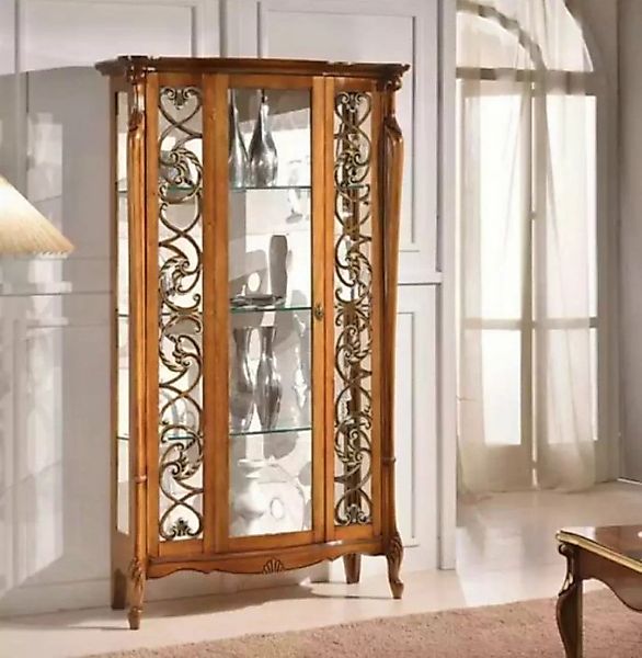 JVmoebel Vitrine Wohnzimmer Vitrine Schränke Holz Glas Möbel Einrichtung Kl günstig online kaufen