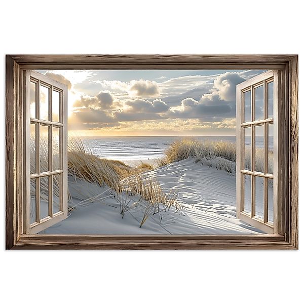 MuchoWow Poster Ausblick - Strand - günstig online kaufen