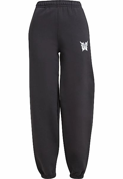 Miss Tee Jogginghose "Miss Tee Karma Butterfly Ladies Fluffy Sweatpants" günstig online kaufen