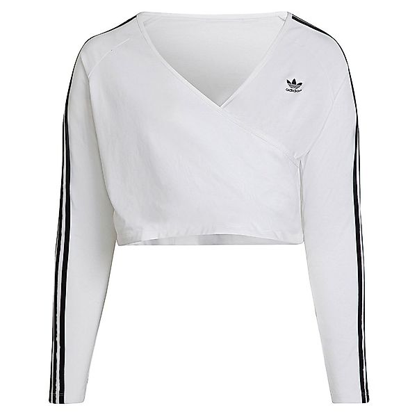 Adidas Originals Adicolor Big Langarm-t-shirt 4X White günstig online kaufen