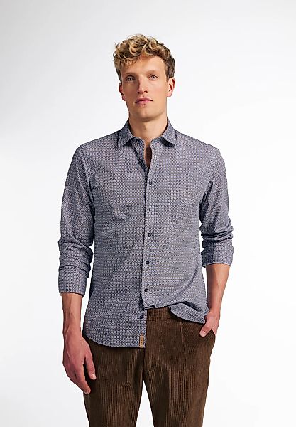 Eterna Langarmhemd "SLIM FIT" EASY IRON (bügelleicht) günstig online kaufen