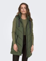 JDY Steppweste JDYSKYLAR LIFE HOOD WAISTCOAT günstig online kaufen