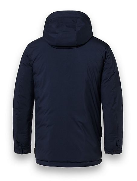 District Winterjacke Wellington mit Kapuze (winddicht, warm) navyblau Herre günstig online kaufen
